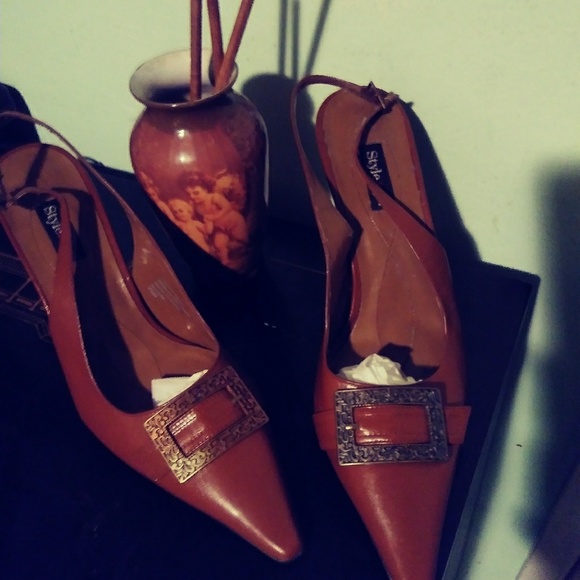 Sling back high heels - Picture 4 of 6